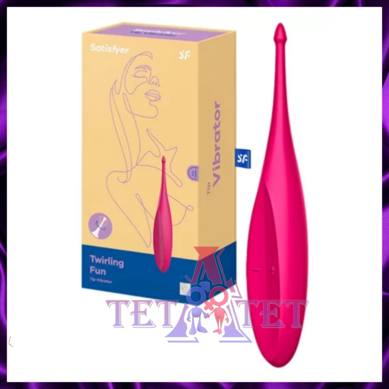 Вибратор для клитора Satisfyer Twirling Fun magenta